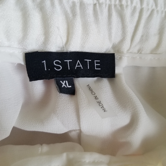 1. STATE Tie Waist Tapered Trouser Pants - Picture 13 of 14